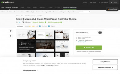 https://1.envato.market/snow-wp-info screenshot