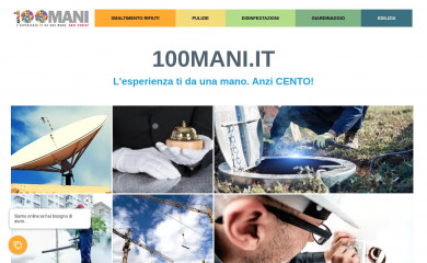 100mani.it screenshot