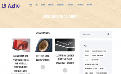 10audio.com screenshot