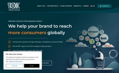 10xcrew.com screenshot