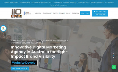 110digitech.com.au screenshot