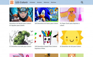 123colorir.com.br screenshot