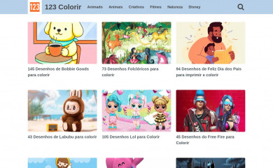 123colorir.com.br screenshot