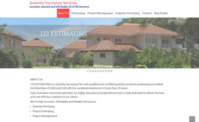 123estimating.com.au screenshot