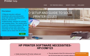 123hpcom.org screenshot