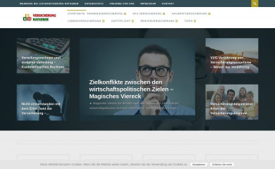 123versicherung.eu screenshot