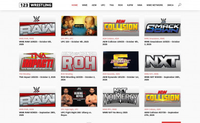 123wrestling.com screenshot