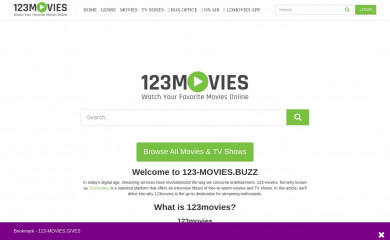 123-movies.golf screenshot