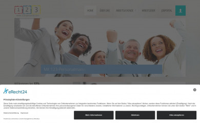 123-personal.com screenshot