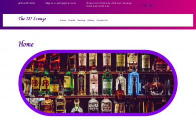 127loungeinc.com screenshot