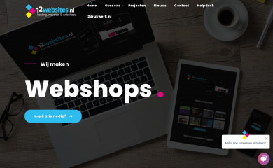 12websites.nl screenshot
