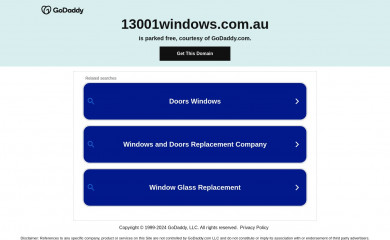 13001windows.com.au screenshot