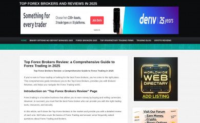 1topforexbrokers.com screenshot