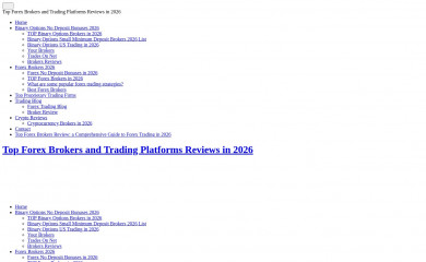 1topforexbrokers.com screenshot