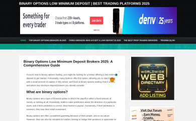 1binaryoptions.eu screenshot