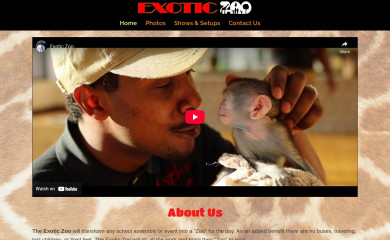 1exoticzoo.com screenshot