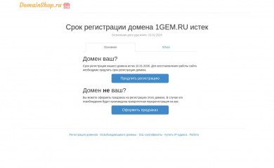 1gem.ru screenshot