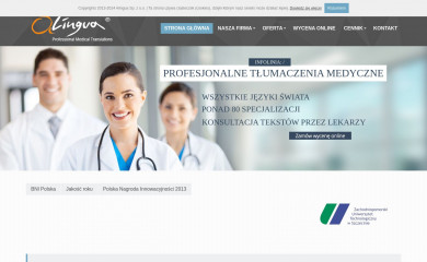 1medycznetlumaczenia.pl screenshot