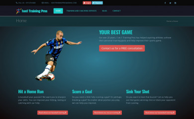 1on1trainingpros.com screenshot