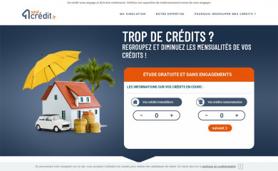 1seulcrédit.fr screenshot