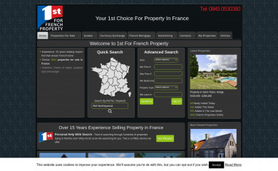 1st-for-french-property.co.uk screenshot