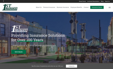 1stinsurance.com screenshot