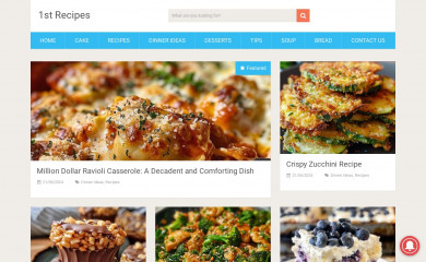 1strecipes.com screenshot