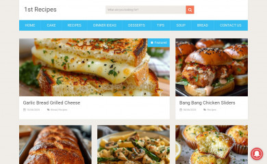 1strecipes.com screenshot