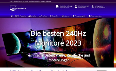 240-hz-monitor.de screenshot