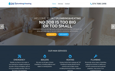 247plumbingandheating.co.uk screenshot