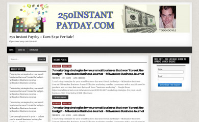 250instantpayday.com screenshot