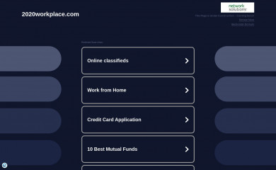 2020workplace.com screenshot