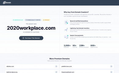 2020workplace.com screenshot