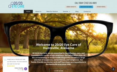 2020eyecarehsv.com screenshot