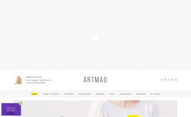 Artmag Child Theme screenshot