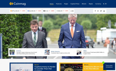 http://www.2035themes.com/coinmag screenshot
