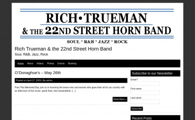 22ndstreethornband.com screenshot