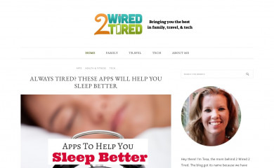 2wired2tired.com screenshot