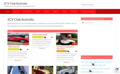 2cv.com.au screenshot