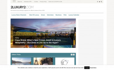 2luxury2.com screenshot
