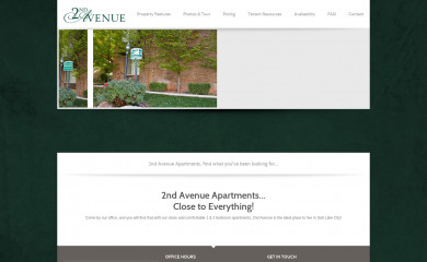 2ndavenueslc.com screenshot
