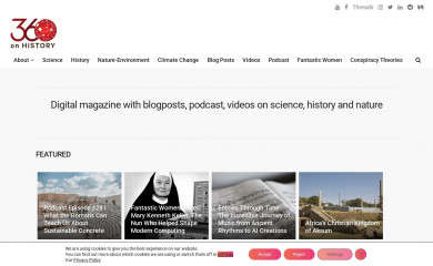 360onhistory.com screenshot