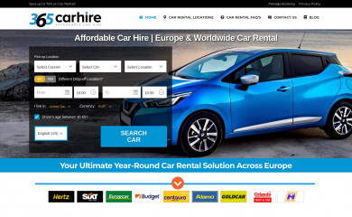 365carhire.com screenshot