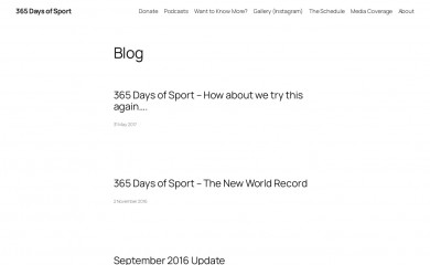 365daysofsport.com screenshot