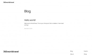 365worldtravel.com screenshot