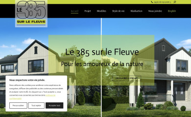 385surlefleuve.com screenshot