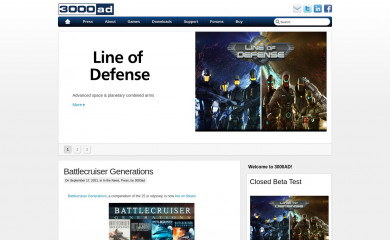 3000ad.com screenshot