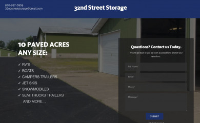 32ndstreetstorage.com screenshot