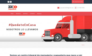 330paqueteria.com screenshot