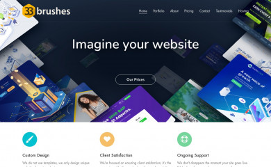 33brushes.com screenshot